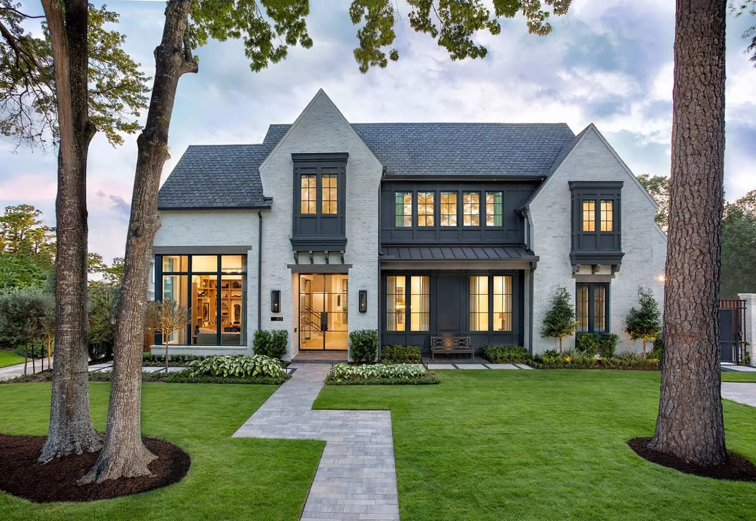 Completed residential home