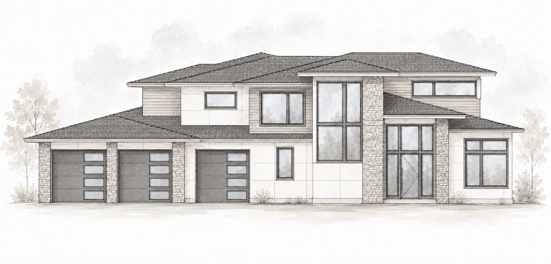 SFR rendering, Camas WA, $1.85M loan
